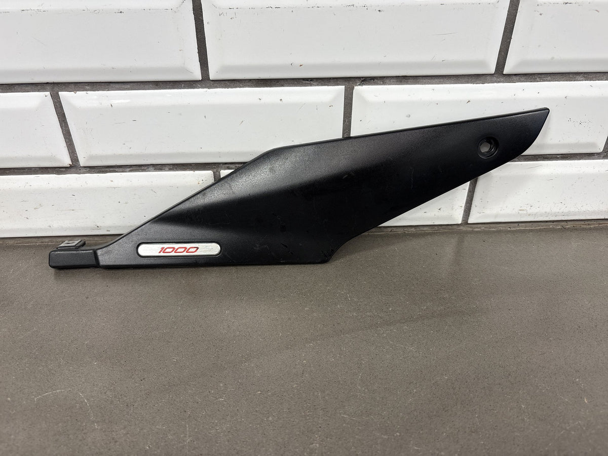 2009 Aprilia RSV 1000 R RSV1000R Right Tank Side Fairing Cover Black OEM