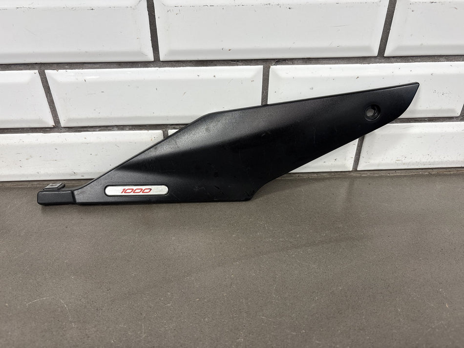 2009 Aprilia RSV 1000 R RSV1000R Right Tank Side Fairing Cover Black OEM