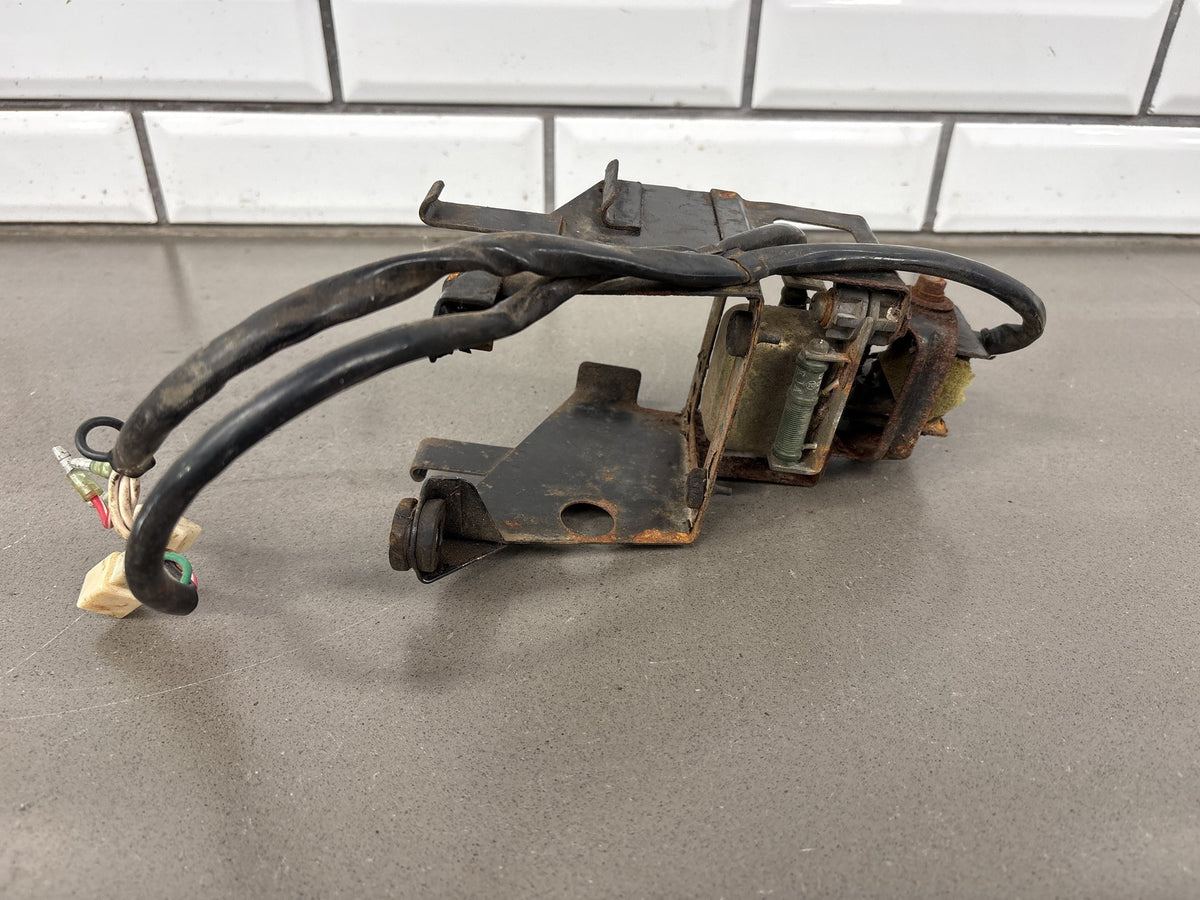 1973 Yamaha RD350 Battery Tray with Voltage Regulator OEM