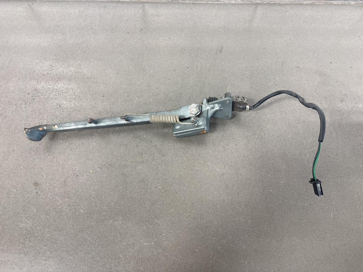 1990-1993 Kawasaki ZX-11 ZX1100C Kickstand Bracket Switch Gray OEM 34024-1249