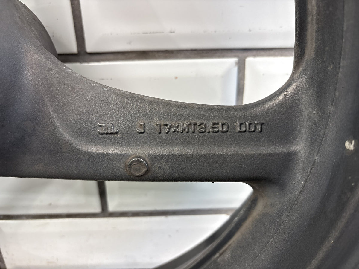 1998-2000 Honda Super Hawk VTR1000F Front Wheel Rim 17x3.50 OEM 44650-MBB-000