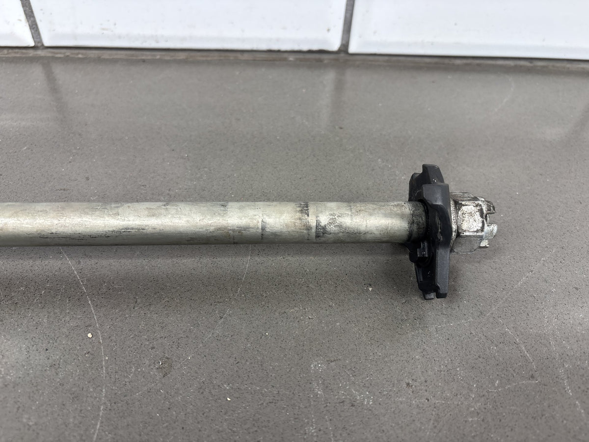 17-25 Kawasaki Ninja 650 EX650 Rear Axle With Chain Adjusters 41068-0617