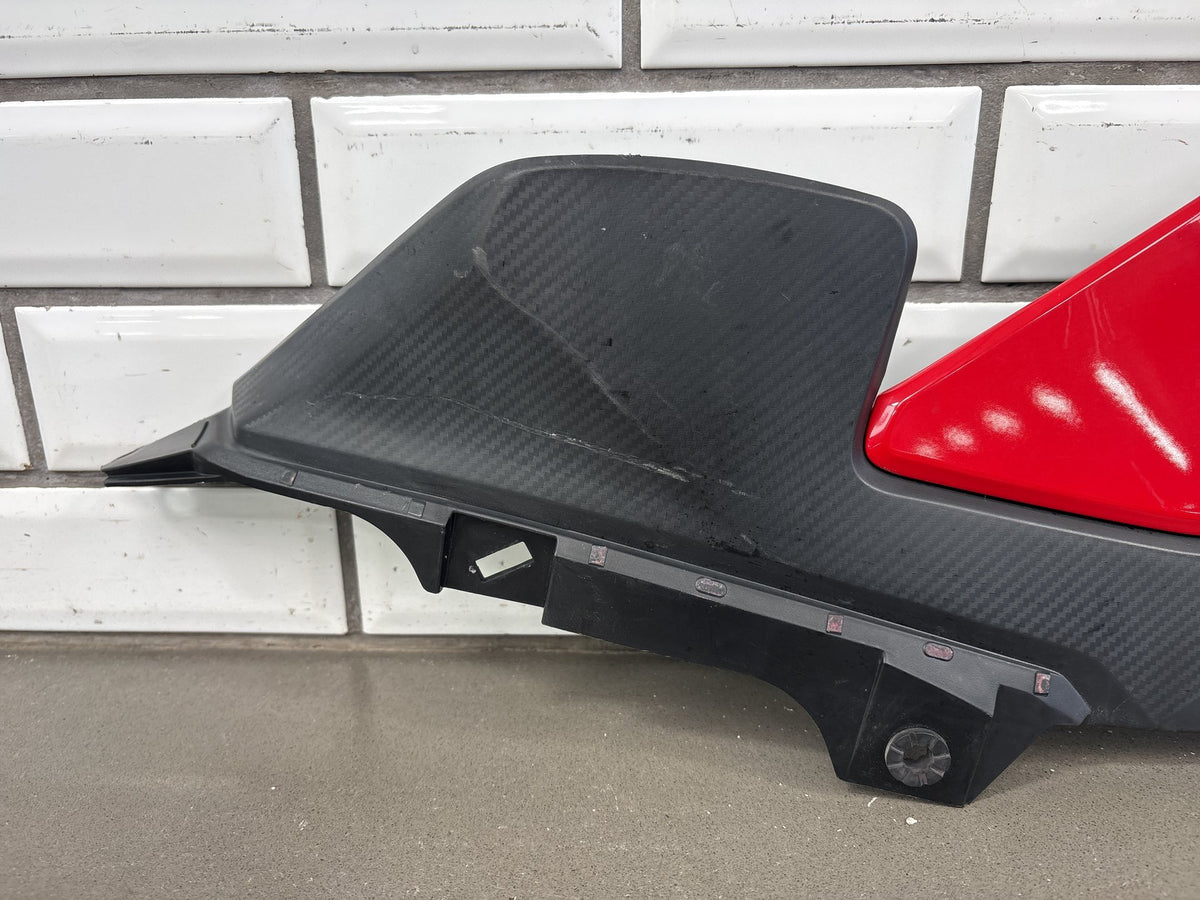 2017 Honda CBR300R Left Mid Side Fairing Panel Red OEM