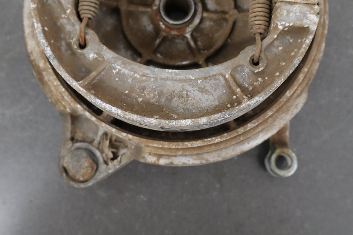 1973 Yamaha RD350 Rear Brake Hub Plate Assembly OEM
