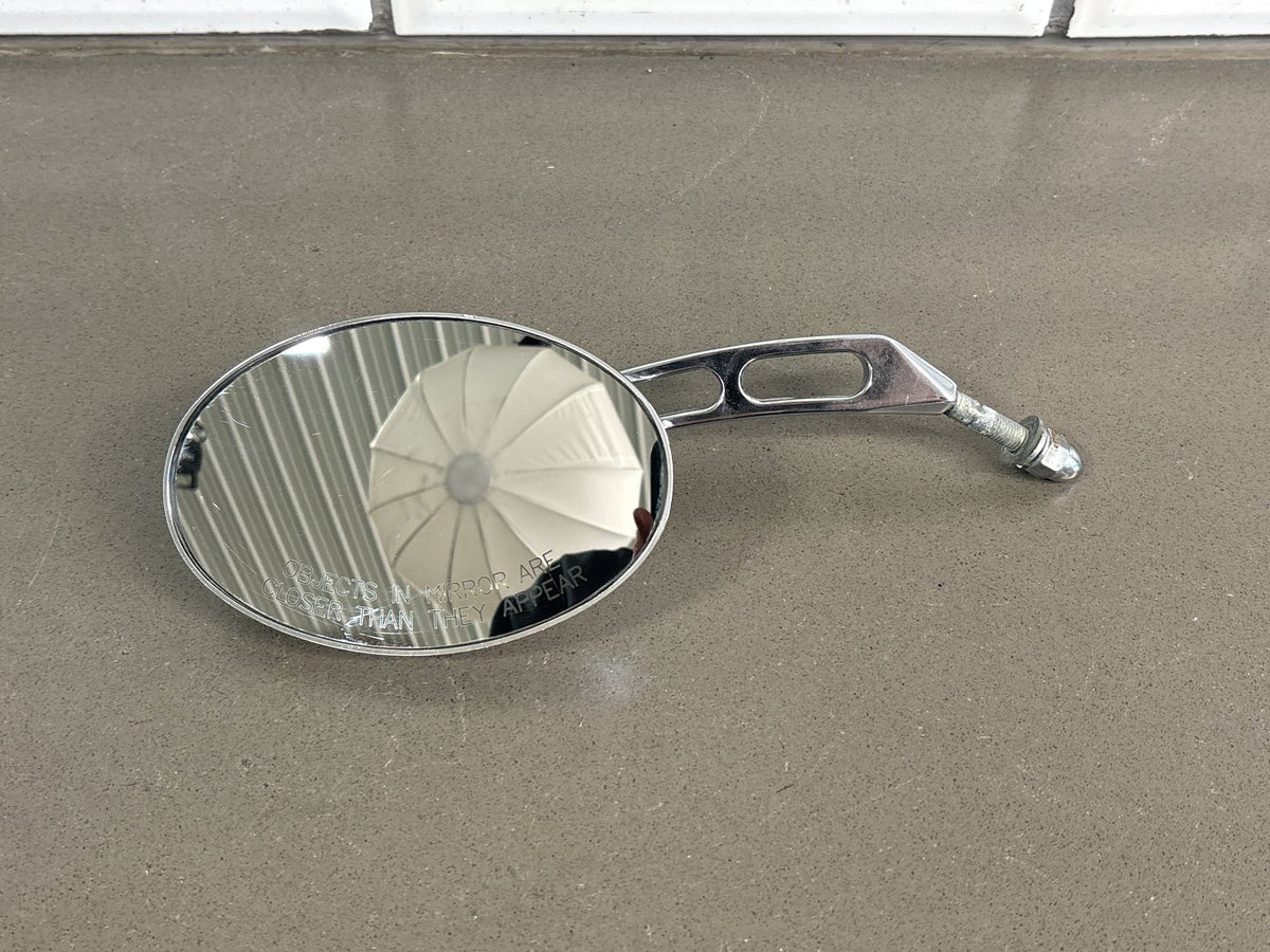 1982-2026 Harley Left Slotted Stem Profile Custom Mirror Chrome OEM 91697-06A