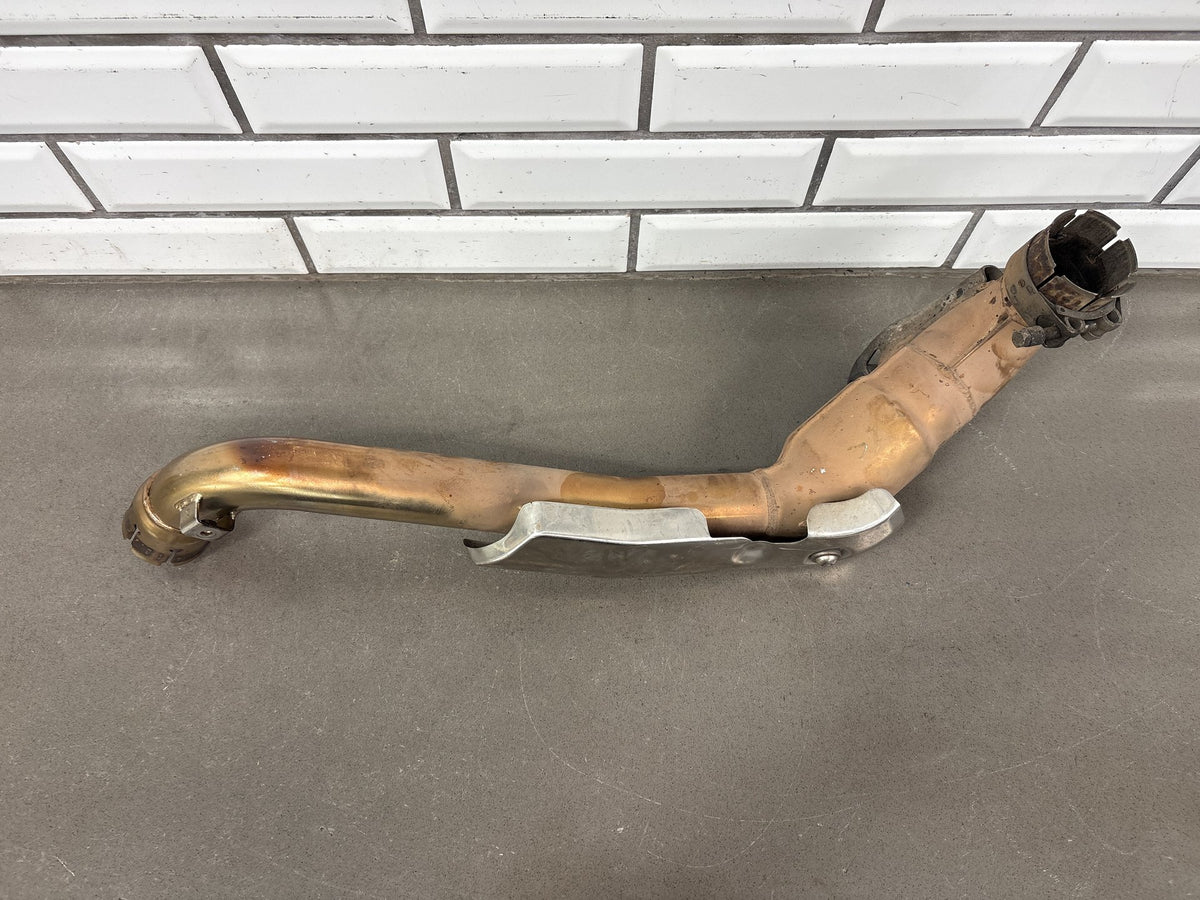 2005-2010 Triumph Sprint ST 1050 Exhaust Mid Link Pipe Cat Heat Shield OEM