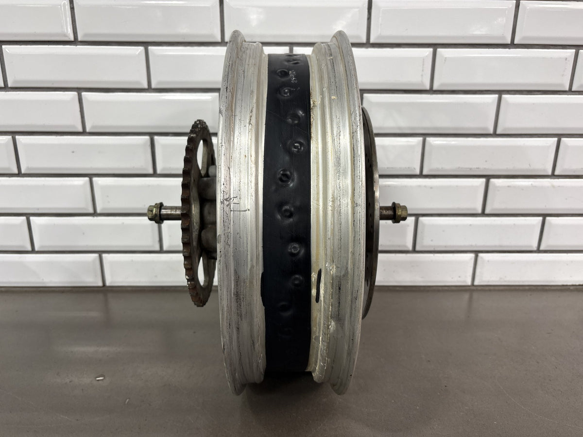 2000 Triumph Tiger 900 T709 Rear Spoke Wheel OEM T2010206