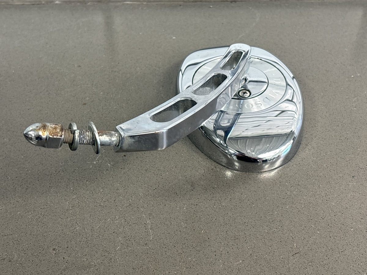1982-2026 Harley Right Slotted Stem Profile Custom Mirror Chrome OEM 91697-06A