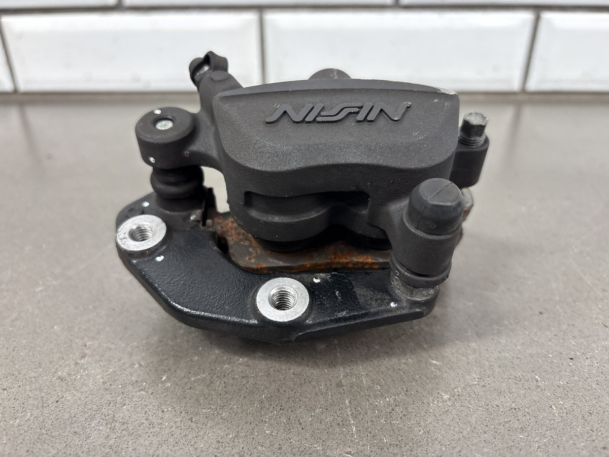 17-25 Kawasaki Ninja 650 EX650 Left & Right Front Brake Calipers (Gray Nissin)