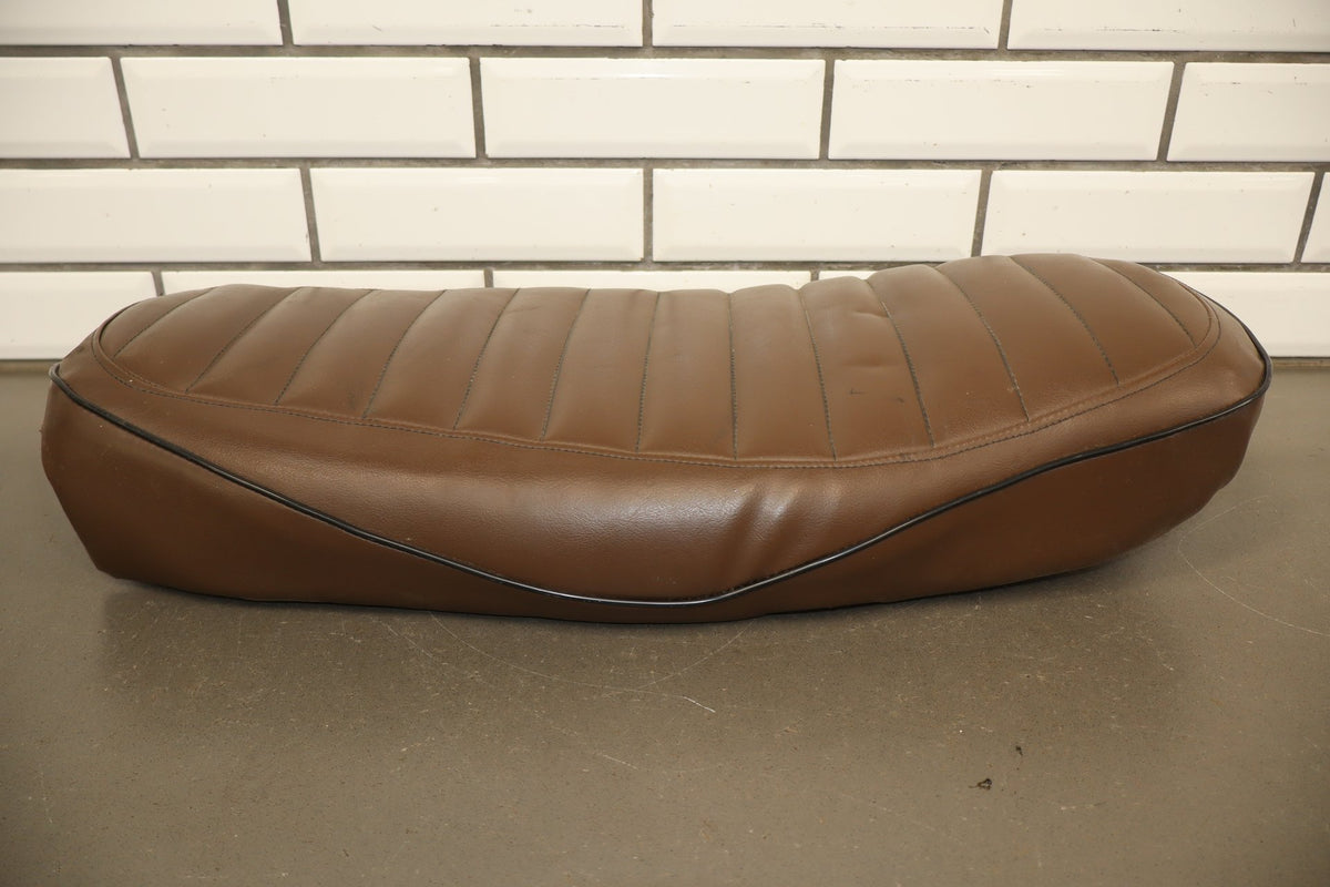 1968-1973 Honda CL350 "Custom" Seat Assembly Brown Cafe Racer