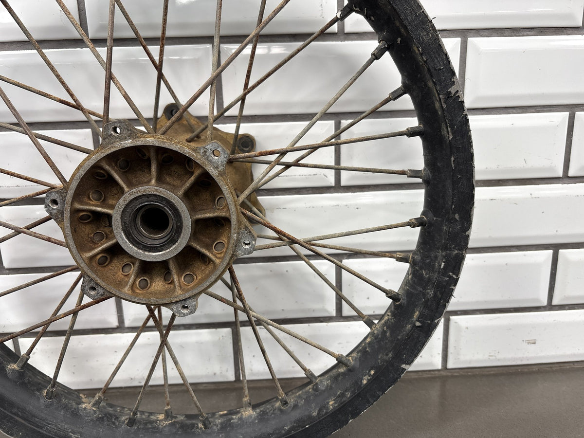 2000-2007 Suzuki DRZ400E DRZ400 Rear Wheel 18 x 2.15 Rim Hub Spokes OEM