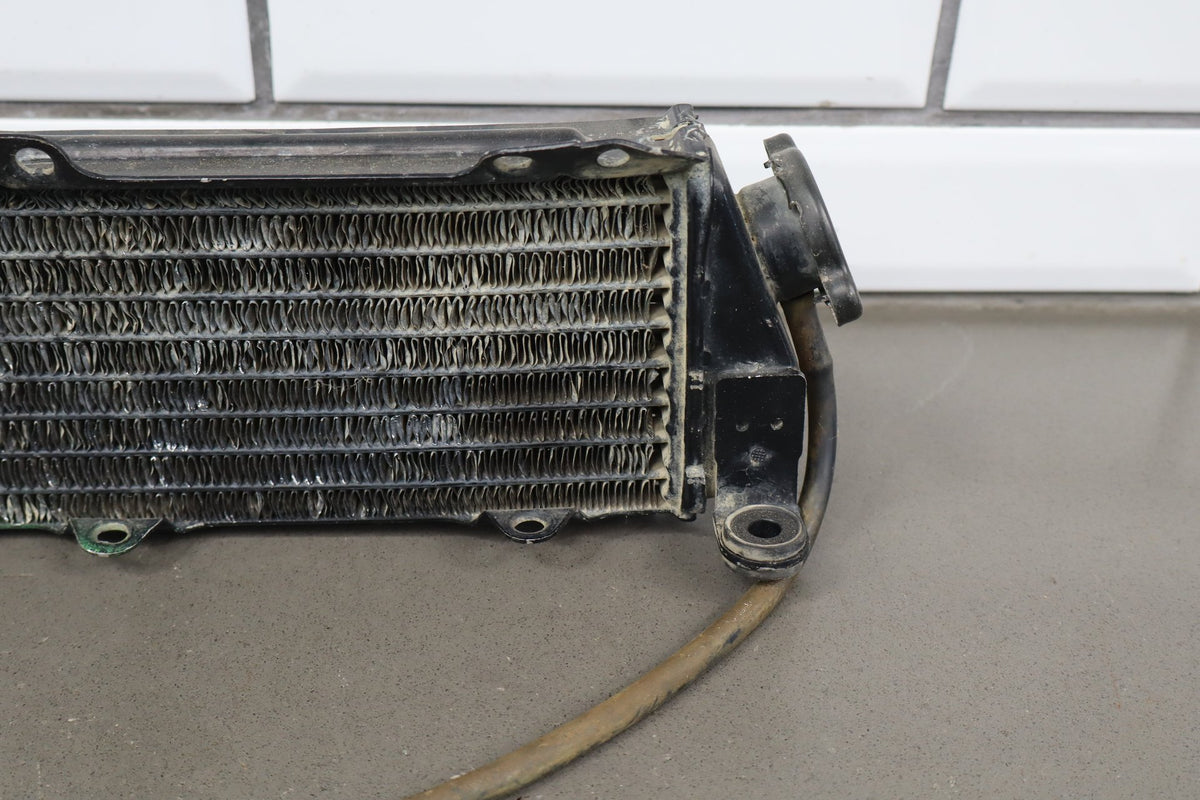 1990-1993 Kawasaki KX250 Left Right OEM Radiator Set with Hoses