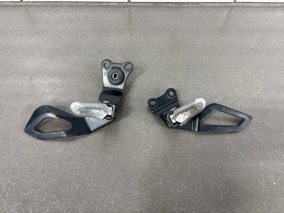 2000-2024 Suzuki DRZ400S DRZ400SM Passenger Foot Pegs with Brackets Pair OEM