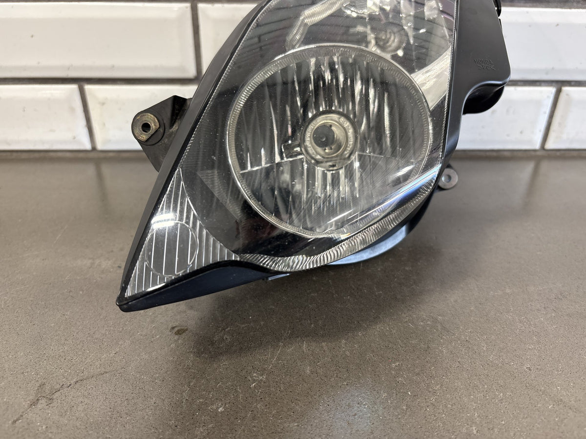 2002-09 Honda VFR800 Interceptor Left Headlight Halogen OEM 33152-MCW-A01