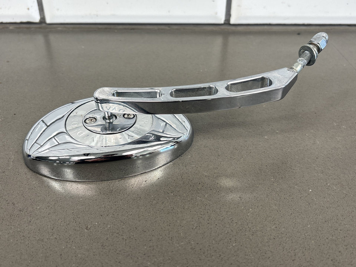 1982-2026 Harley Left Slotted Stem Profile Custom Mirror Chrome OEM 91697-06A